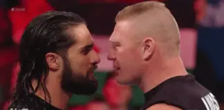 Seth Rollins vs. Brock Lesnar