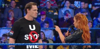 John Cena und Becky Lynch - WWE SmackDown - 1.1.19