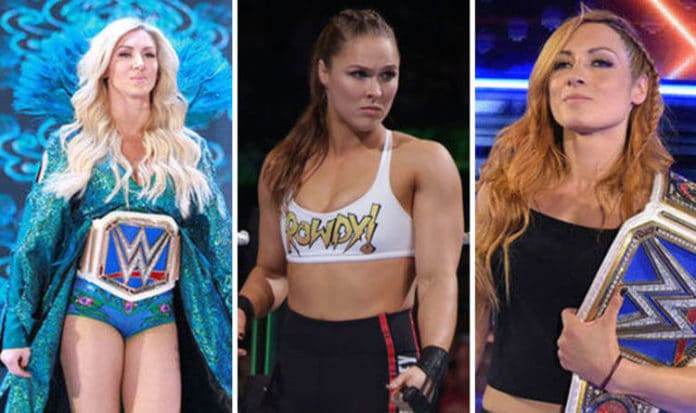 Charlotte, Ronda Rousey, Becky Lynch