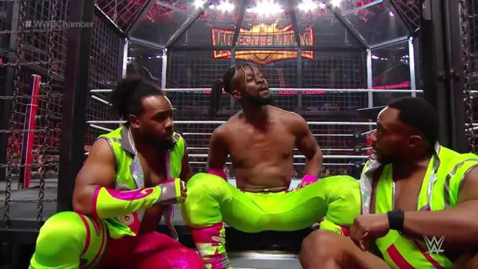 Kofi Kingston bei WWE Elimination Chamber 2019