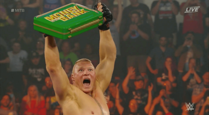Brock Lesnar bei WWE Money in the Bank 2019