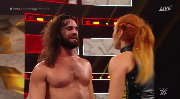 WWE-Stars Seth Rollins und Becky Lynch