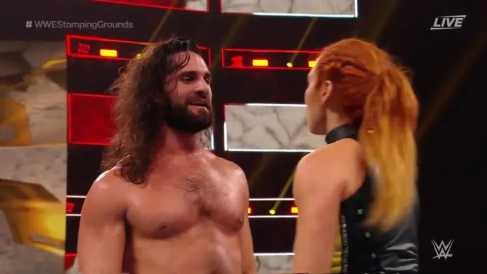 WWE-Stars Seth Rollins und Becky Lynch