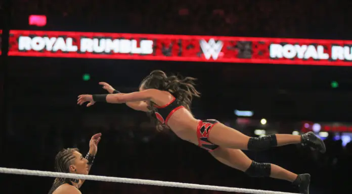Kacy Catanzaro beim WWE Royal Rumble 2019