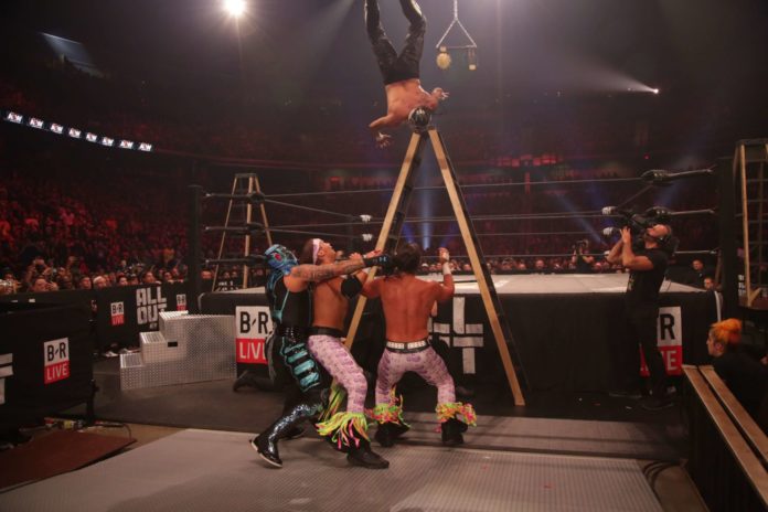 Young Bucks vs. Lucha Brothers, AEW All Out 2019