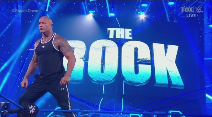 "The Rock" Dwayne Johnson bei WWE SmackDown