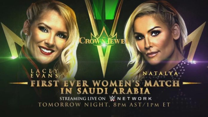 Lacey Evans vs. Natalya - WWE Crown Jewel 2019
