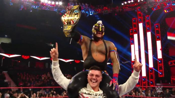 Rey Mysterio - United States Champion - (c) 2019 WWE. All Rights Reserved.
