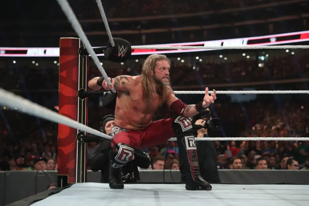 Edge beim WWE Royal Rumble 2020 - (c) 2020 WWE. All Rights Reserved.