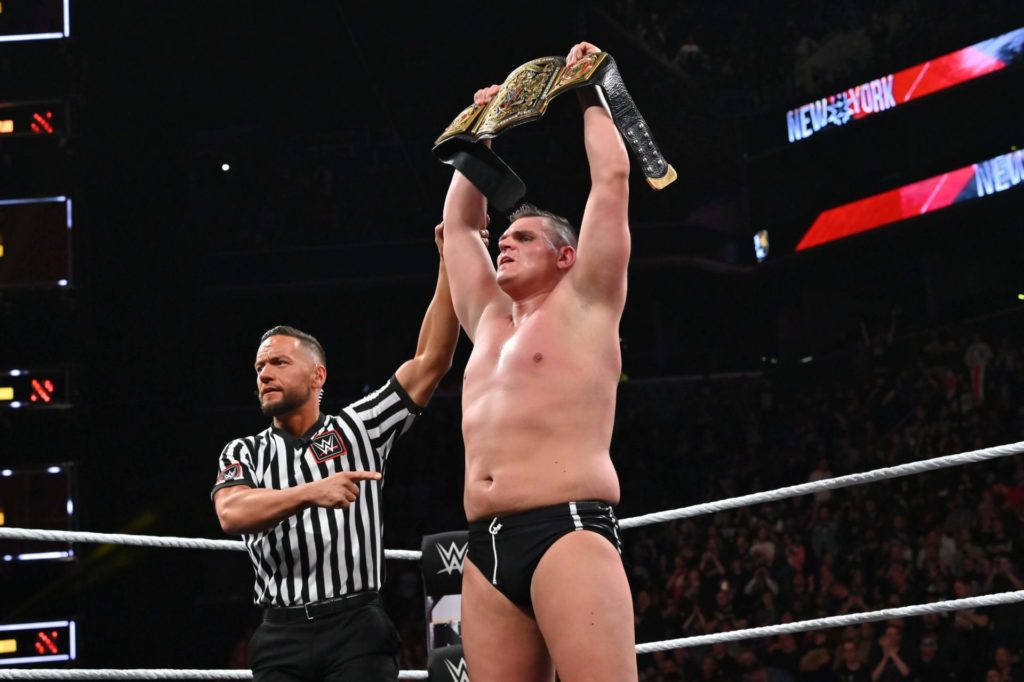 Walter gewinnt die WWE United Kingdom Championship - April 2019 (Bild: (c) 2019 WWE. All Rights Reserved.)