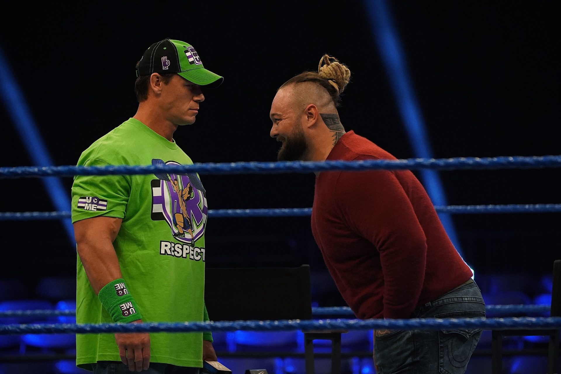 Serie 56 Wwe Kampf Pack Roman Reigns und John Cena Brandneu 