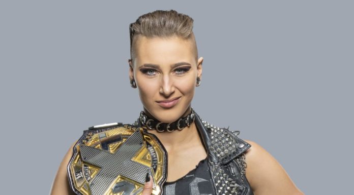 Rhea Ripley als NXT-Champion (Foto: (c) 2020 WWE. All Rights Reserved.)