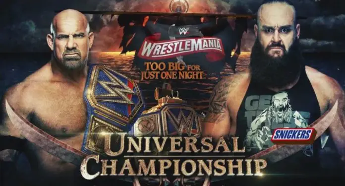 Goldberg vs. Strowman - WrestleMania
