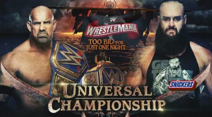 Goldberg vs. Strowman - WrestleMania