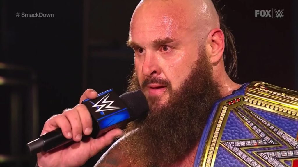 Braun Strowman als Universal Champion - (c) 2020 WWE. All Rights Reserved.