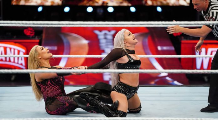 Natalya vs. Liv Morgan - (c) 2020 WWE. All Rights Reserved.