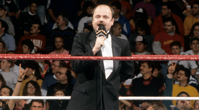 Howard Finkel - (c) 2020 WWE. All Rights Reserved.