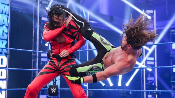 AJ Styles vs. Shinsuke Nakamura - WWE SmackDown - (c) 2020 WWE. All Rights Reserved.