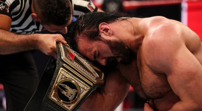 Drew McIntyre, WWE-Champion (Bild: (c) 2020 WWE. All Rights Reserved.)