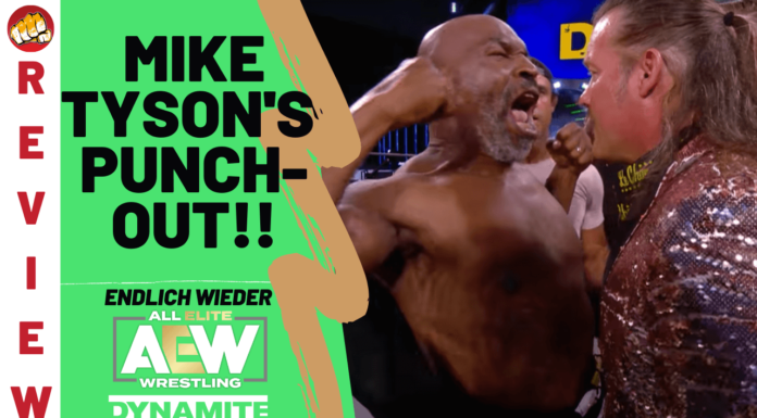 "Iron" Mike Tyson bei AEW vs. Chris Jericho