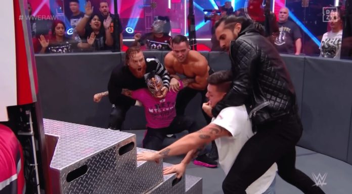 Auge um Auge bei WWE Raw am 22. Juni 2020 - (c) 2020 WWE. All Rights Reserved.