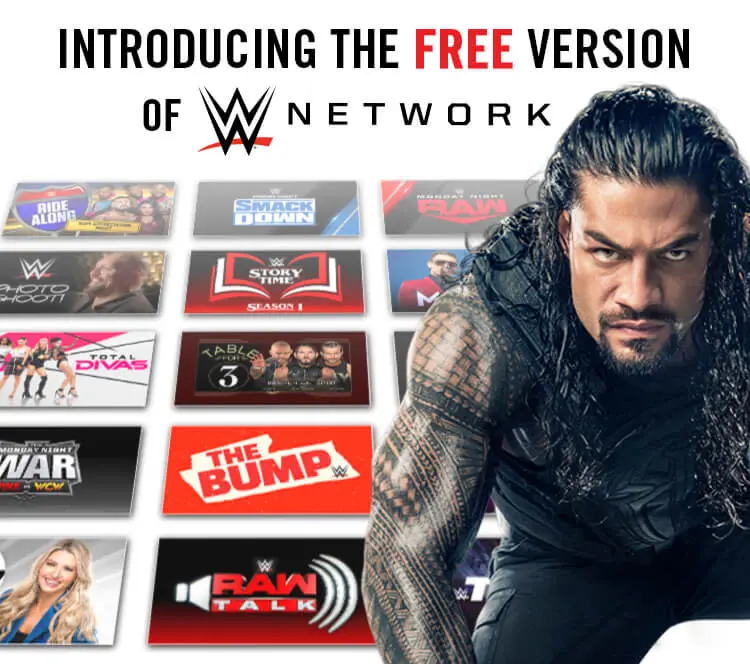 Das WWE Network gibt es jetzt auch for free!