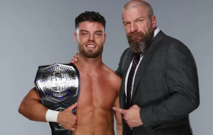 Triple H präsentiert NXT Cruiserweight Champion Jordan Devlin - (c) 2020 WWE. All Rights Reserved.