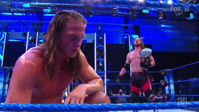 WWE SmackDown - 17. Juli 2020 - Matt Riddle ist enttäuscht