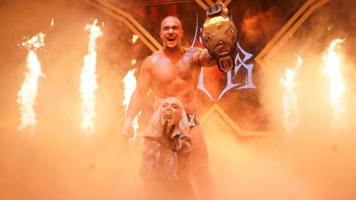 WWE NXT: Karrion Kross und Scarlett - (c) 2020 WWE All Rights Reserved.