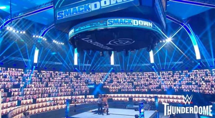 So sieht der WWE Thunderdome aus - (c) 2020 WWE. All Rights Reserved.