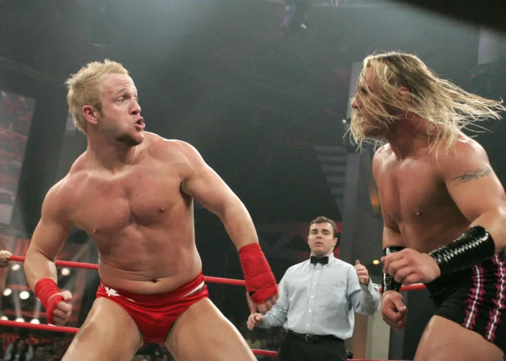 Eric Young als Teil von Team Canada in seinen Anfangsjahren bei TNA Wrestling