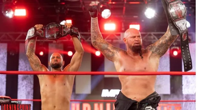 The Good Brothers werden IMPACT Wrestling World Tag Team Champions bei Turning Point
