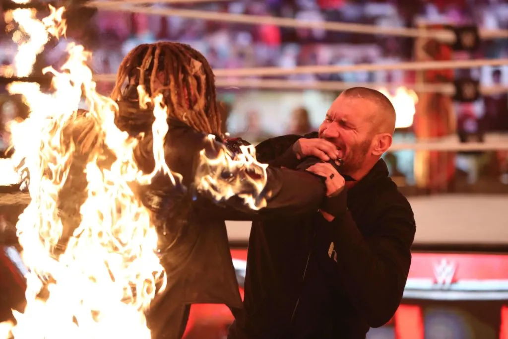Der Fiend ist in Flammen aufgegangen - WWE TLC 2020 - (c) 2020 WWE. All Rights Reserved.