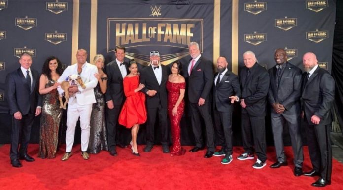 WWE Hall of Fame - Ein Teil der Klasse des Jahres 2020 - (c) 2021 WWE. All Rights Reserved.