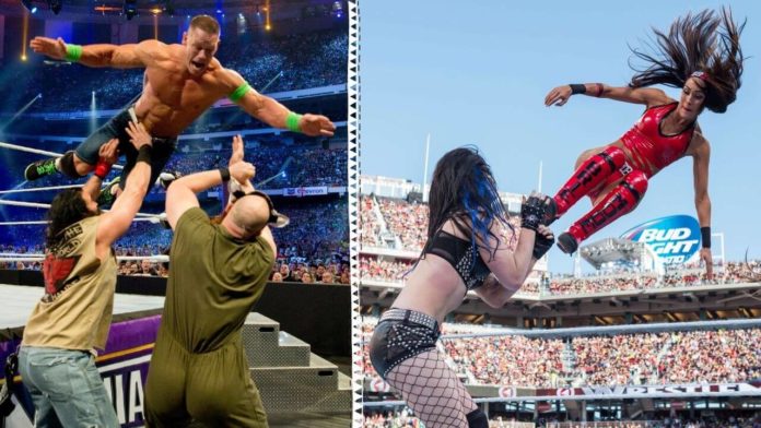 WWE WrestleMania Klassiker gibt es auf ProSieben MAXX und auf WWE Network - (c) WWE. All Rights Reserved.