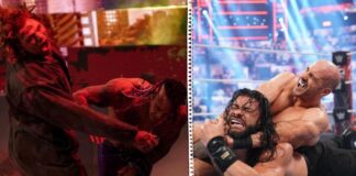 Zombies und Cesaro bei WWE WrestleMania Backlash 2021