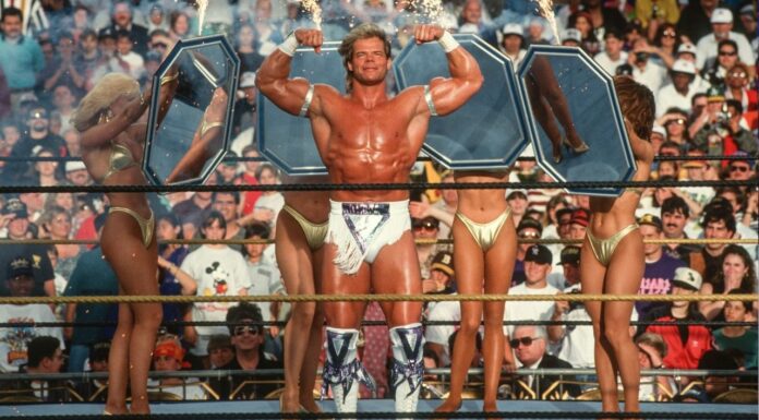 Lex Luger bei WrestleMania IX - (C) WWE. All Rights Reserved.
