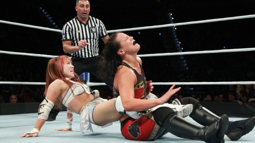 Kairi Sane vs. Shayna Baszler - Mae Young Classic 2017 - Finale - (c) WWE. All Rights Reserved.