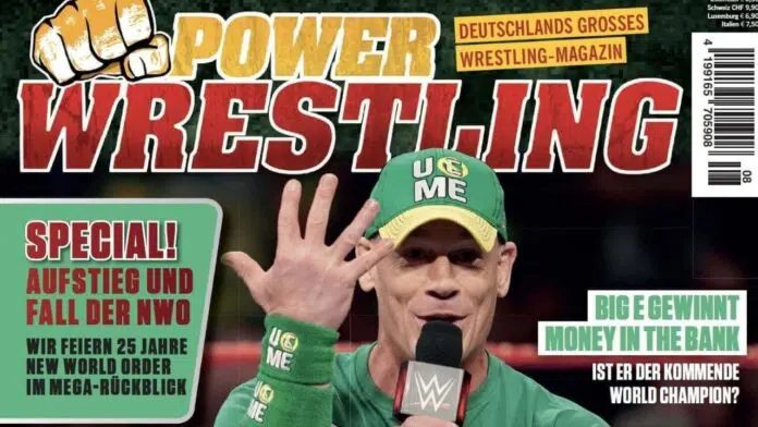Power-Wrestling August 2021 mit WWE-Star John Cena auf dem Cover - Preview