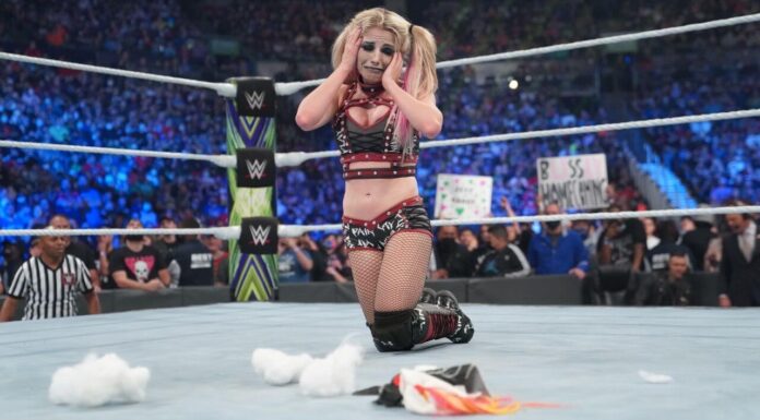 Alexa Bliss trauert um Puppy Lilly bei Extreme Rules - (c) 2021 WWE. All Rights Reserved.