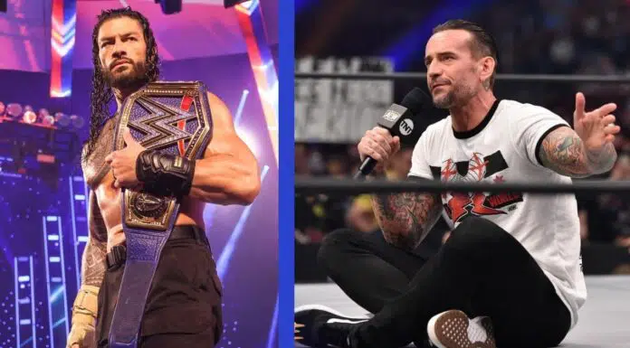 Roman Reigns und CM Punk haben sich am 15.10. im direkten Duell zwischen WWE und AEW knapp verpasst!