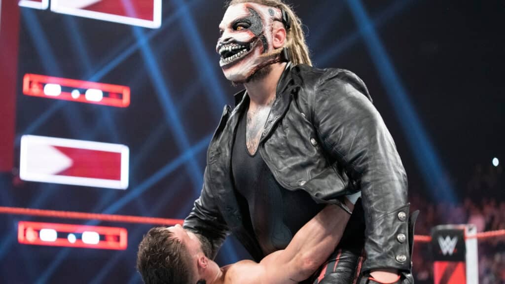 "The Fiend" Bray Wyatt bringt Sister Abigail gegen Finn Bálor - (c) 2021 WWE. All Rights Reserved.