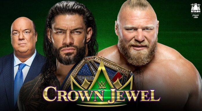 Brock Lesnar fordert Universal Champion Roman Reigns - WWE Crown Jewel 2021