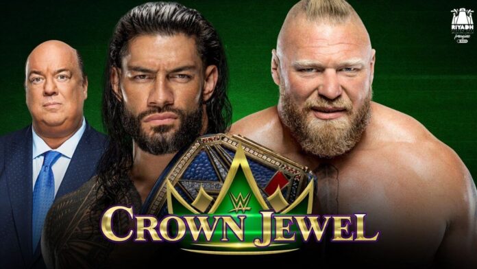 Brock Lesnar fordert Universal Champion Roman Reigns - WWE Crown Jewel 2021