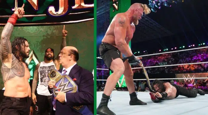 Roman Reigns hat WWE Crown Jewel 2021 in Riad als Universal Champion verlassen / Fotos: (c) WWE. All Rights Reserved.