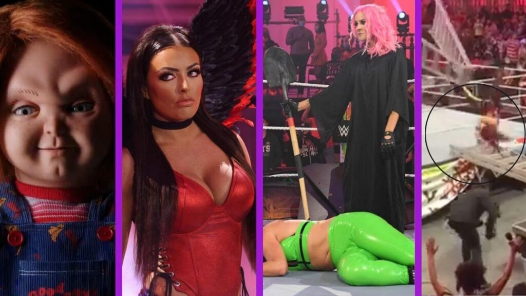 Chucky, drei Titelwechsel, eine schaurige Schaufel-Frau und Ios Horror-Cash beim NXT Halloween Havoc - Fotos: (c) 2021 WWE. All Rights Reserved.