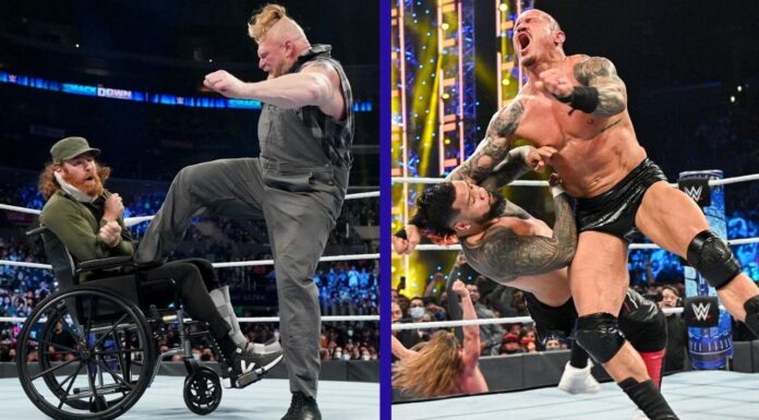 Brock Lesnar ist doch nicht auf Schmusekurs / Das beste Tag Team ermittelt! / SmackDown vom 10. Dezember 2021 / Fotos: (c) 2021 WWE. All Rights Reserved.