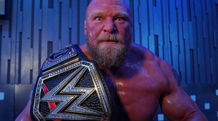 Brock Lesnar wird sechsfacher WWE-Champion bei "Day 1" / Foto: (c) 2022 WWE. All Rights Reserved.