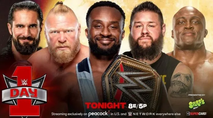 Brock Lesnar rückt in das Match um den WWE-Titel bei "Day 1" - Grafik (c) 2022 WWE. All Rights Reserved.