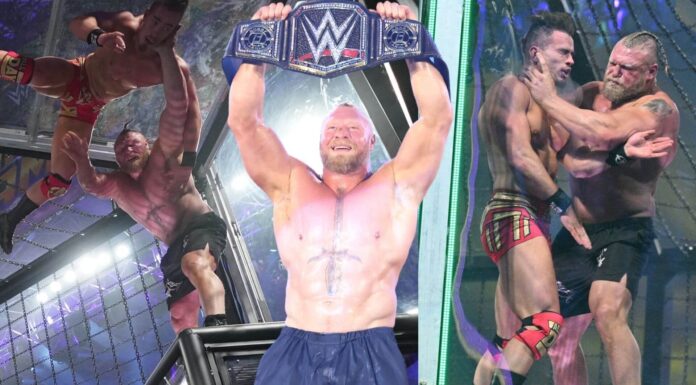 Brock Lesnar hat WWE Elimination Chamber 2022 zur One-Man-Show gemacht / Fotos: (c) WWE